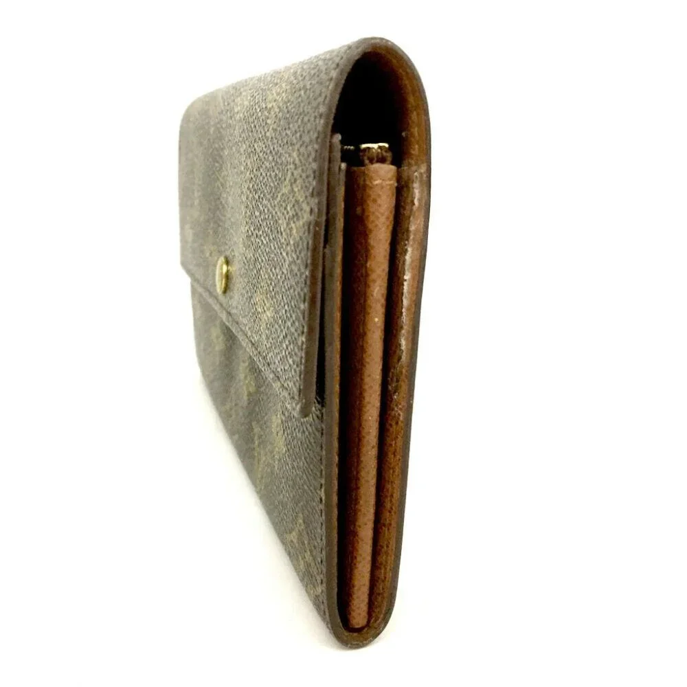 100% Authentic Louis Vuitton Monogram Portefeiulle Sarah Bifold Wallet - Picture 4 of 9